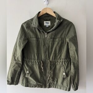 Old Navy Army Green Utility Jacket 2010’s Core